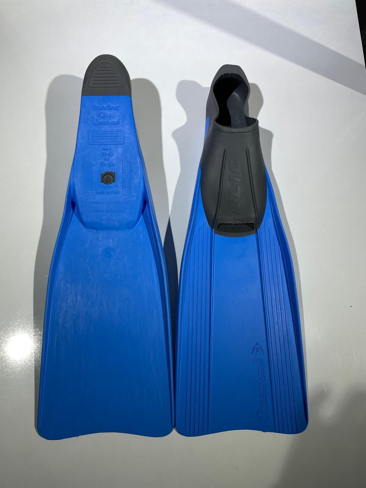 Cressi Clio Palet Siyah/Mavi 39/40