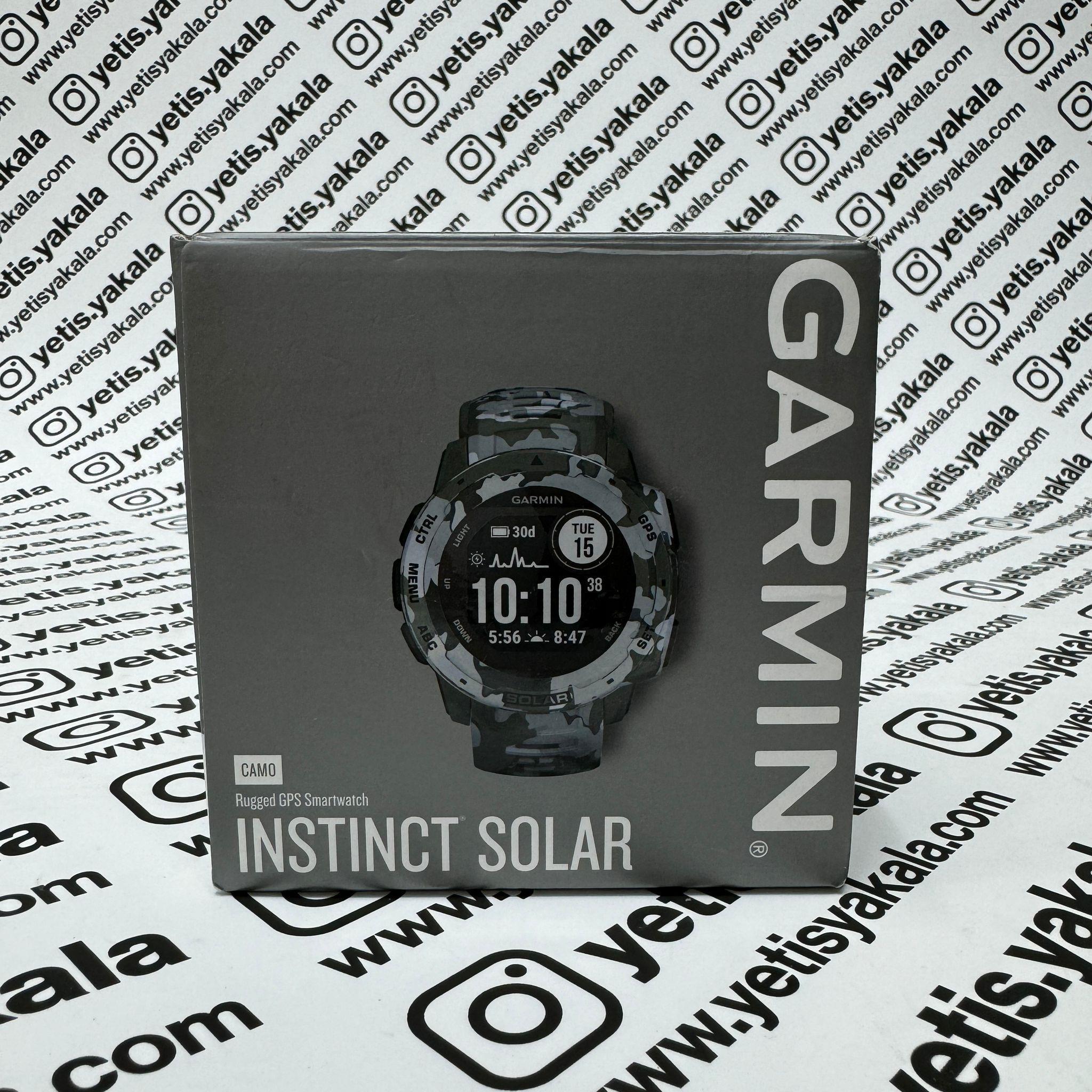 Garmin Instinct Solar 010-02293-06 Akıllı Saat,Yosun (Teşhir & Outlet)