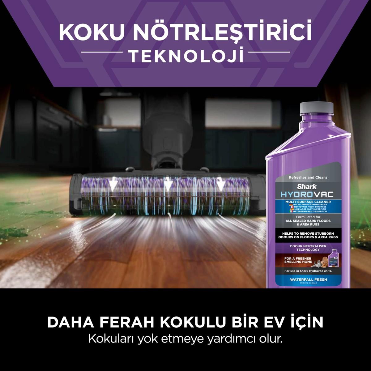 Hydrovac Pro Islak&kuru Şarjlı Silme ve Süpürme Makinesi Xl