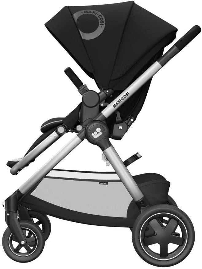 Maxi-Cosi Adorra  Çift Yönlü Seyahat Sistem Bebek Arabası, Essential Black