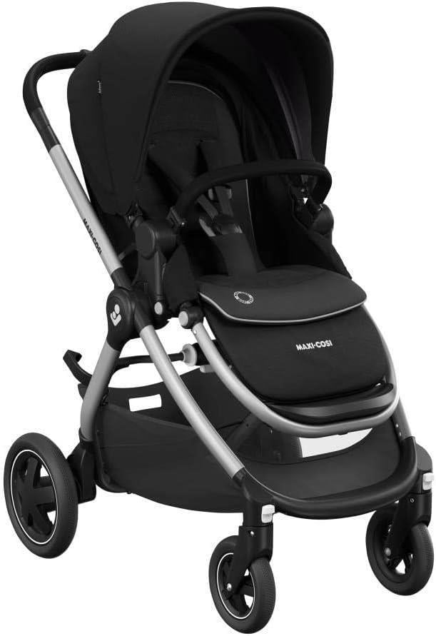 Maxi-Cosi Adorra  Çift Yönlü Seyahat Sistem Bebek Arabası, Essential Black