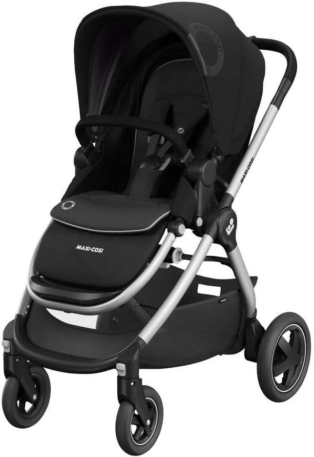 Maxi-Cosi Adorra  Çift Yönlü Seyahat Sistem Bebek Arabası, Essential Black