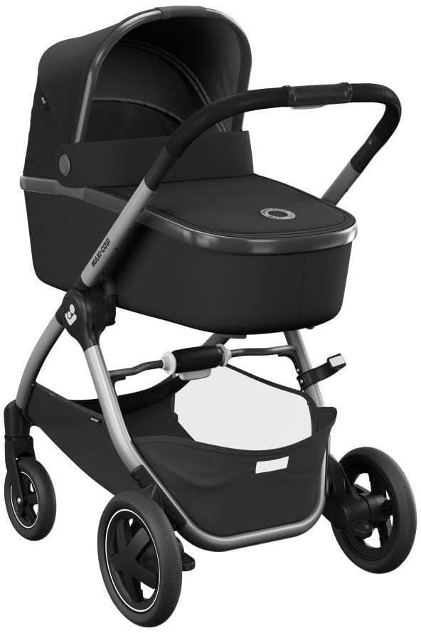 Maxi-Cosi Adorra  Çift Yönlü Seyahat Sistem Bebek Arabası, Essential Black