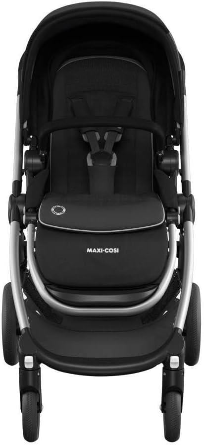 Maxi-Cosi Adorra  Çift Yönlü Seyahat Sistem Bebek Arabası, Essential Black