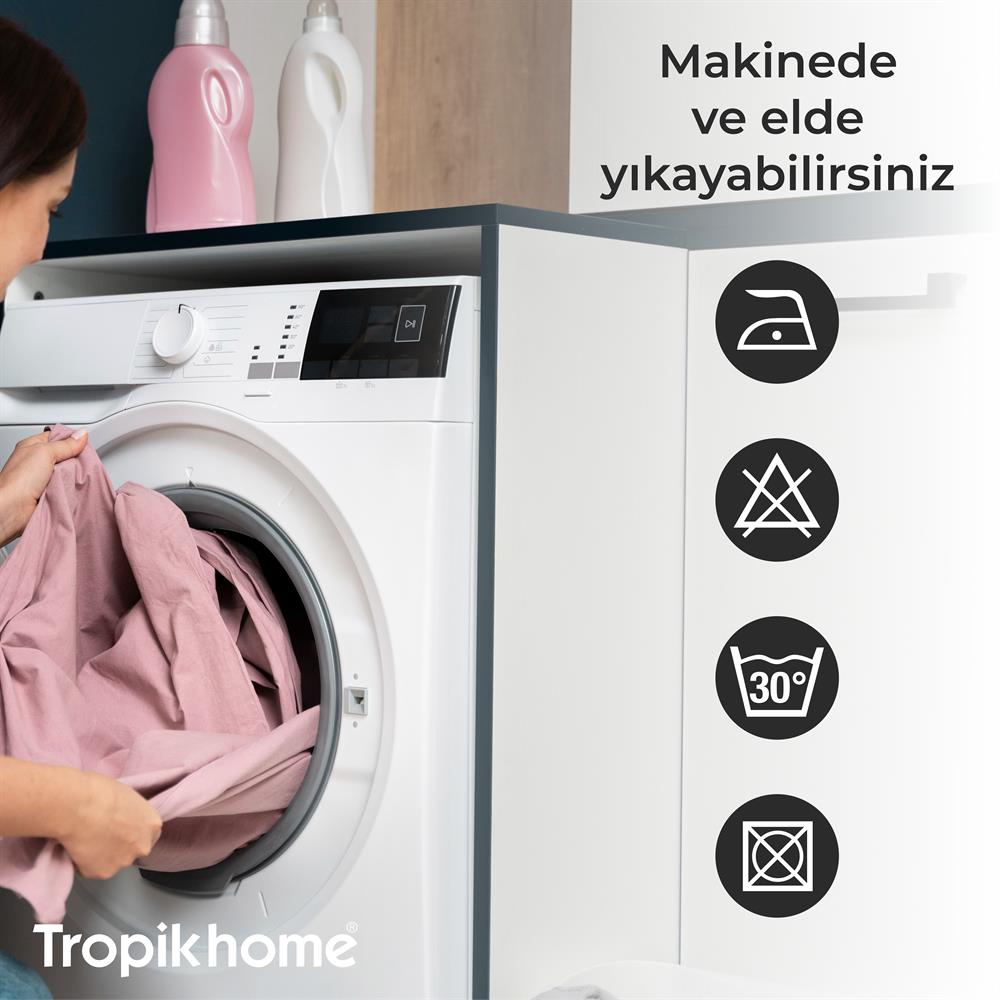 Nazar Boncuğu Banyo Perdesi, 180x200cm Duş Perdesi-Tek Kanat Banyo Duş Perdesi- C Halka