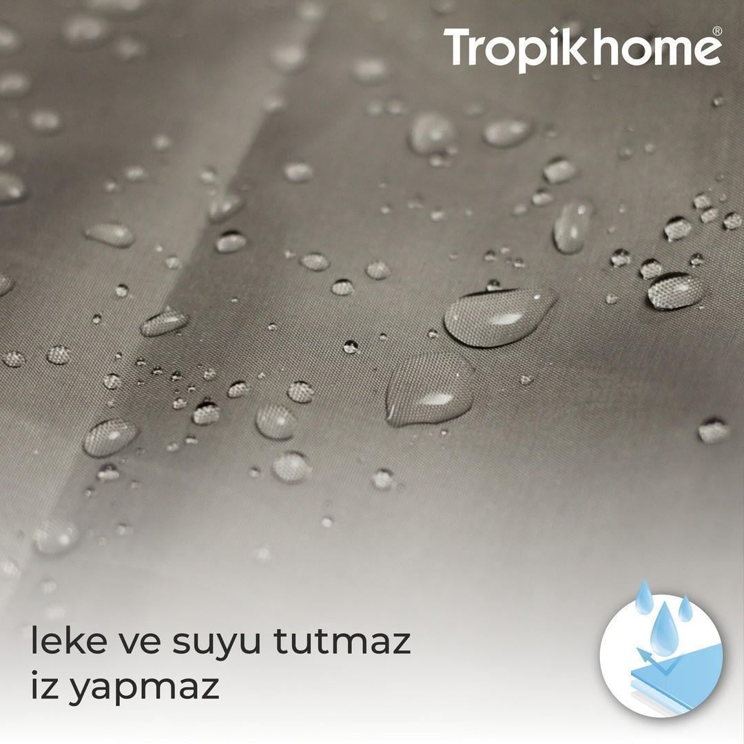 Halkalı Çiçekli Desen Gri Banyo Perdesi 180x200 Duş Perdesi Tek Kanat Banyo Perdeleri - Su Geçirmez Küvet PerdesiUygun fiyatlı üreticiden toptan masa örtüsü runner setleri 
