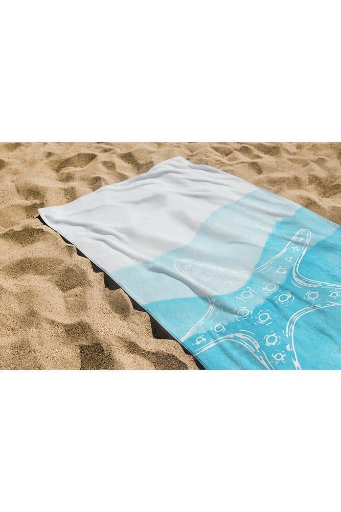 Plaj Havlusu Deniz Yıldız Dijital Baskılı 70x150 Cm Plaj Havlusu - MaviSamimi bir yemek, aile içinde hoş bir akşam masanıza uyacak masa örtüleri ve runner'lar