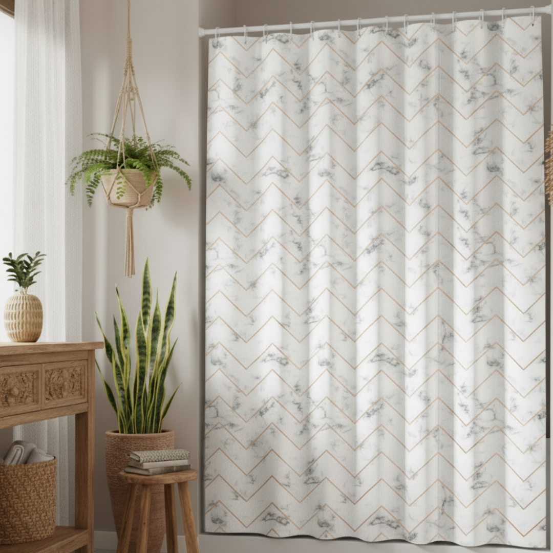 Banyo Duş Perdesi Mermer Desenli Duş Perde Su Geçirmez Banyo Perdeleri Polyester Kumaş Duş PerdesiSamimi bir yemek, aile içinde hoş bir akşam masanıza uyacak masa örtüleri ve runner'lar