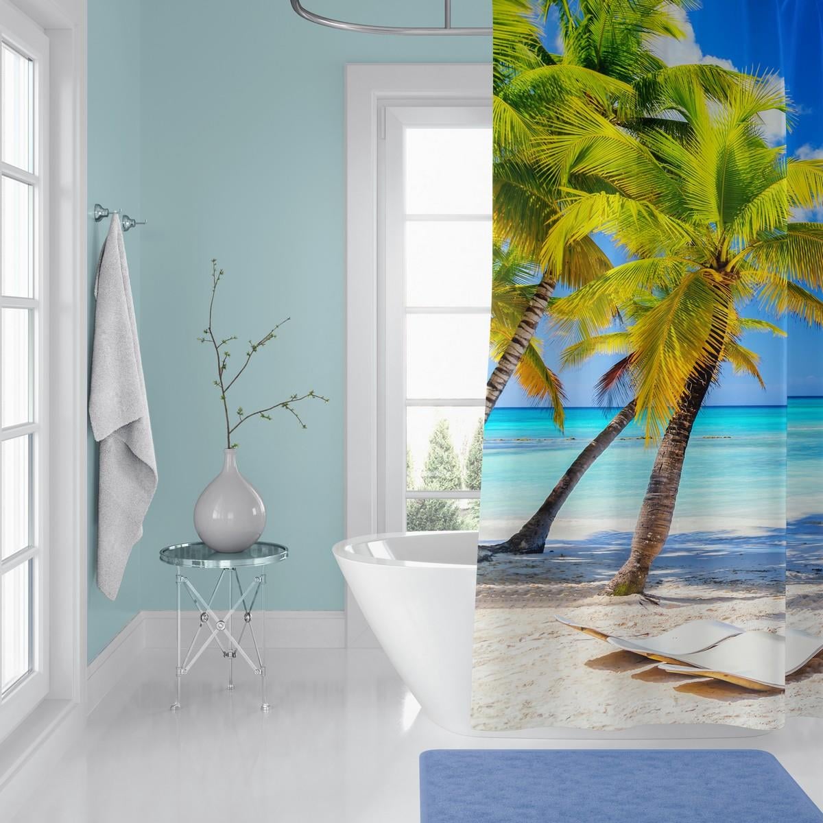 Karayipler Desenli Banyo Perdesi 180x200 cm Dijital Baskılı Su Geçirmez C Halka Hediyeli Duş PerdesiSamimi bir yemek, aile içinde hoş bir akşam masanıza uyacak masa örtüleri ve runner'lar