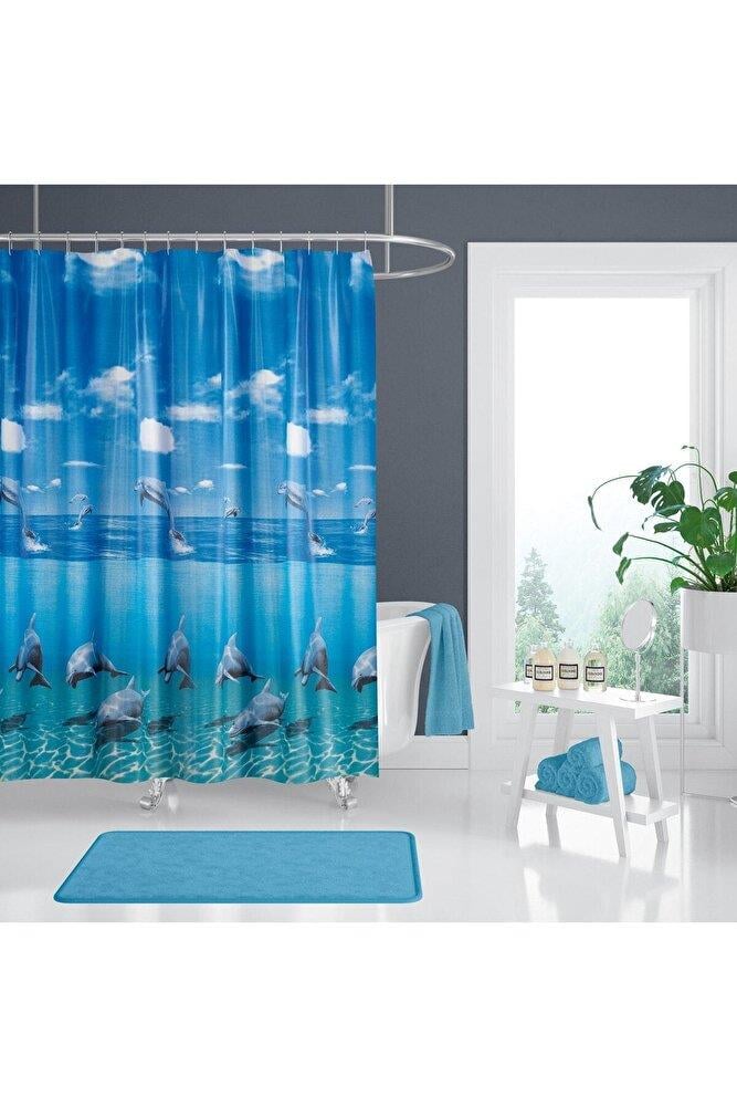 Ağaçlı Banyo Perdesi Askı Hediyeli 180x200cm Tek Kanat Duş Perdesi, Renkli Banyo Duş PerdesiSamimi bir yemek, aile içinde hoş bir akşam masanıza uyacak masa örtüleri ve runner'lar