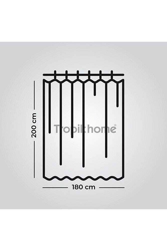 Ağaçlı Banyo Perdesi Askı Hediyeli 180x200cm Tek Kanat Duş Perdesi, Renkli Banyo Duş PerdesiSamimi bir yemek, aile içinde hoş bir akşam masanıza uyacak masa örtüleri ve runner'lar