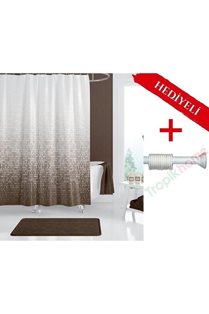 Ağaçlı Banyo Perdesi Askı Hediyeli 180x200cm Tek Kanat Duş Perdesi, Renkli Banyo Duş PerdesiSamimi bir yemek, aile içinde hoş bir akşam masanıza uyacak masa örtüleri ve runner'lar