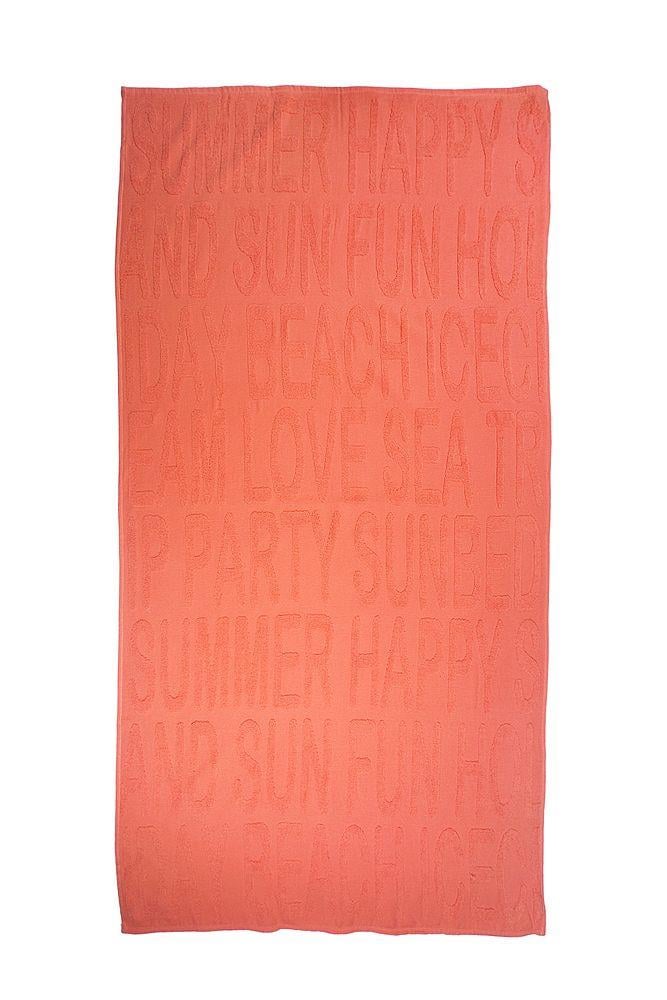 Hızlı Kuruyan Plaj Havlusu %100 Pamuk Summer Peach Plaj Havlusu - PembeSamimi bir yemek, aile içinde hoş bir akşam masanıza uyacak masa örtüleri ve runner'lar