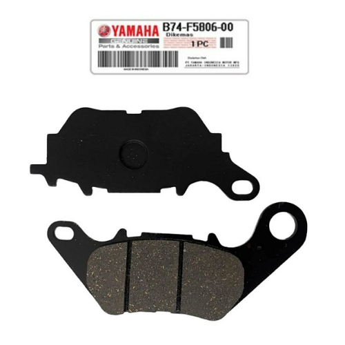 Motobir Fren Balatası Arka Orjinal B74-F5806-00 Yamaha X-Max 125 250 300 2018-2022