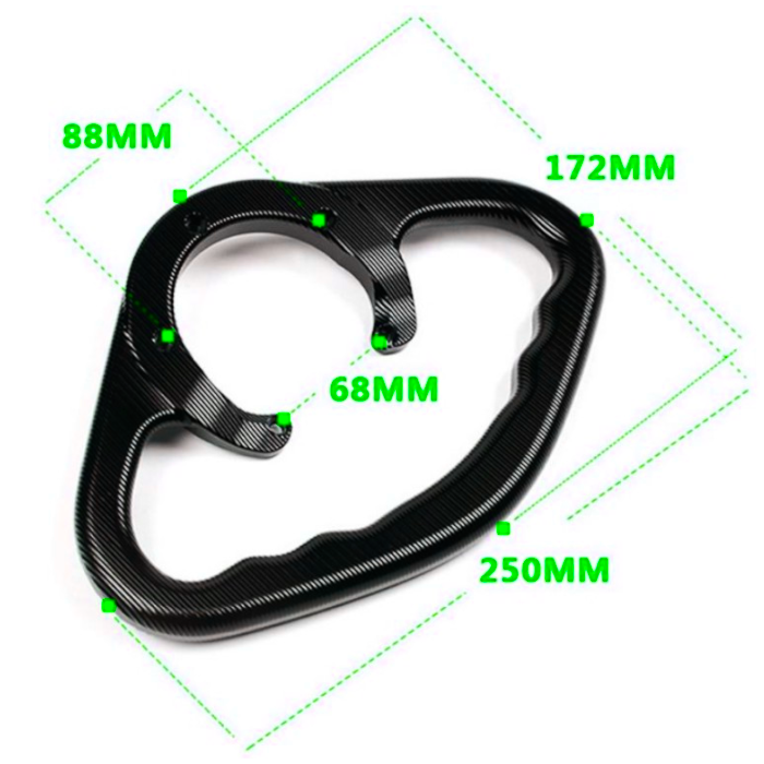 MotobirMotobir Depo Üstü Artçı Tutamak Mavi Yamaha MT25 R25 MT07 MT09 MT10SF006790