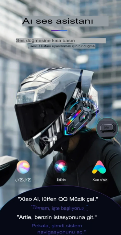 Motobir Y20 Max Bluetooth İntercom Seti