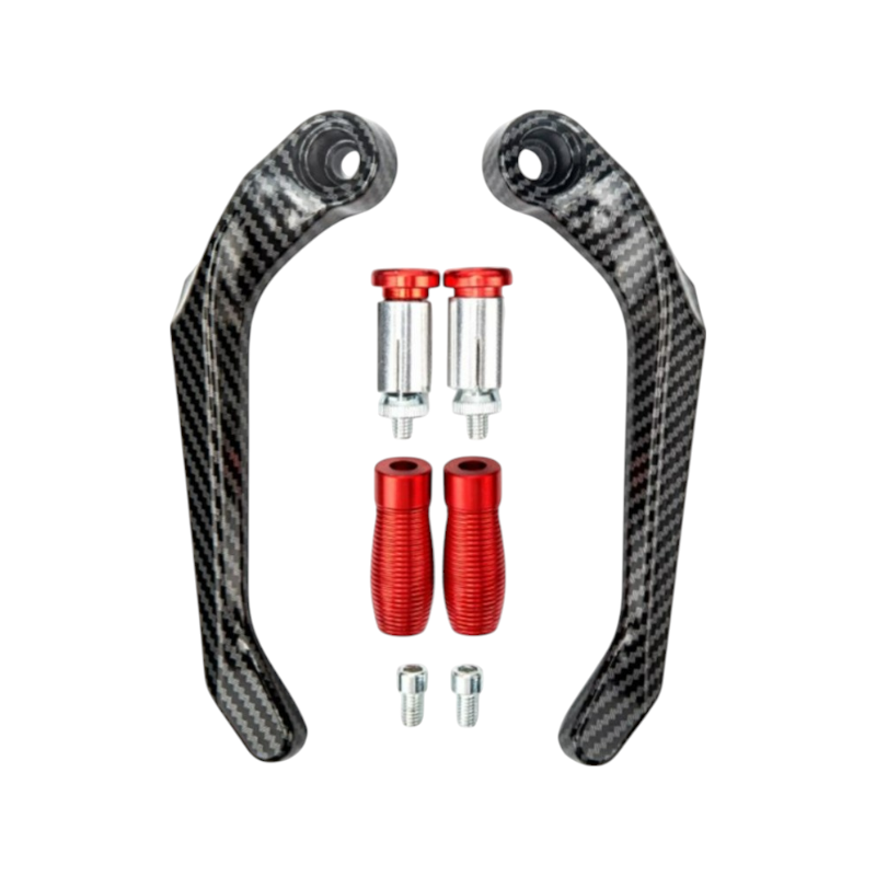 MotobirMotobir Elcik Manet Koruma Karbon Kırmızı UniversalSF006875