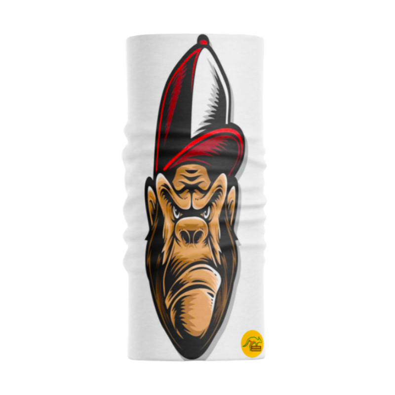 MotobirMotobir Baf-Bandana Kırmızı Şapkalı Sinirli MaymunSF007778