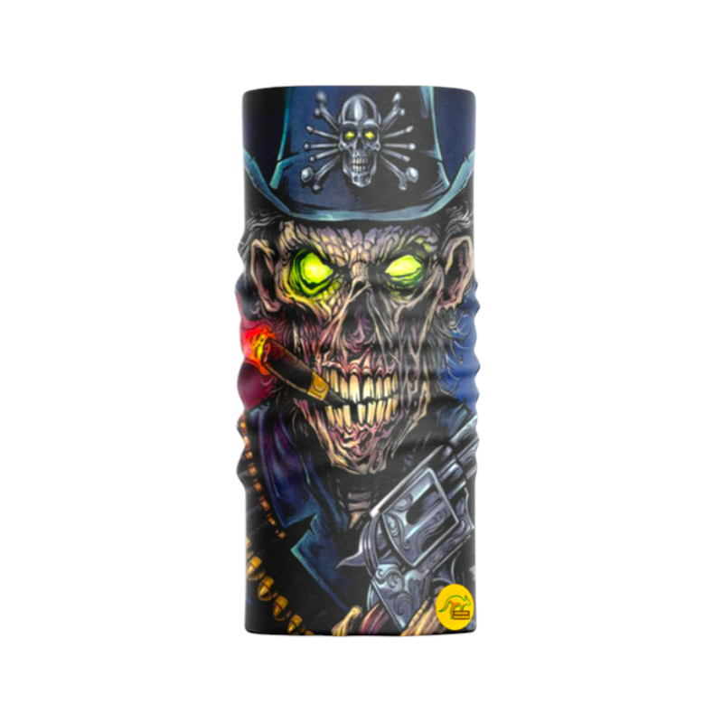 MotobirMotobir Baf-Bandana Şapkalı Yeşil Göz Kovboy Kuru KafaSF007828
