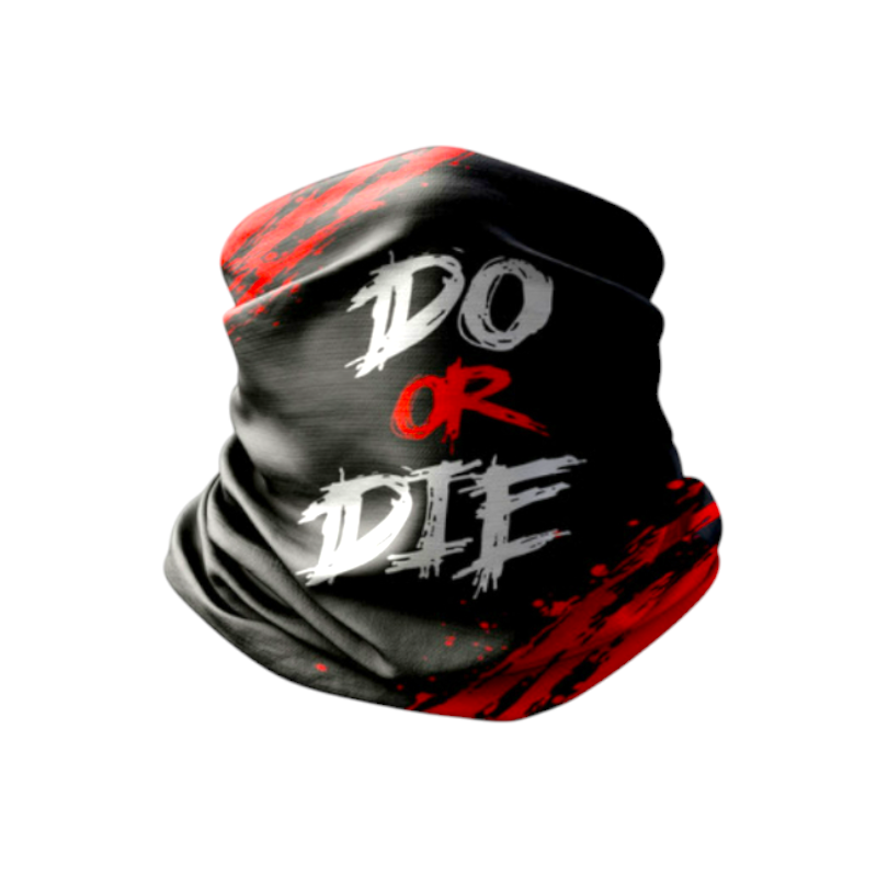 MotobirMotobir Baf-Bandana Siyah Kırmızı Do Or DieSF007868