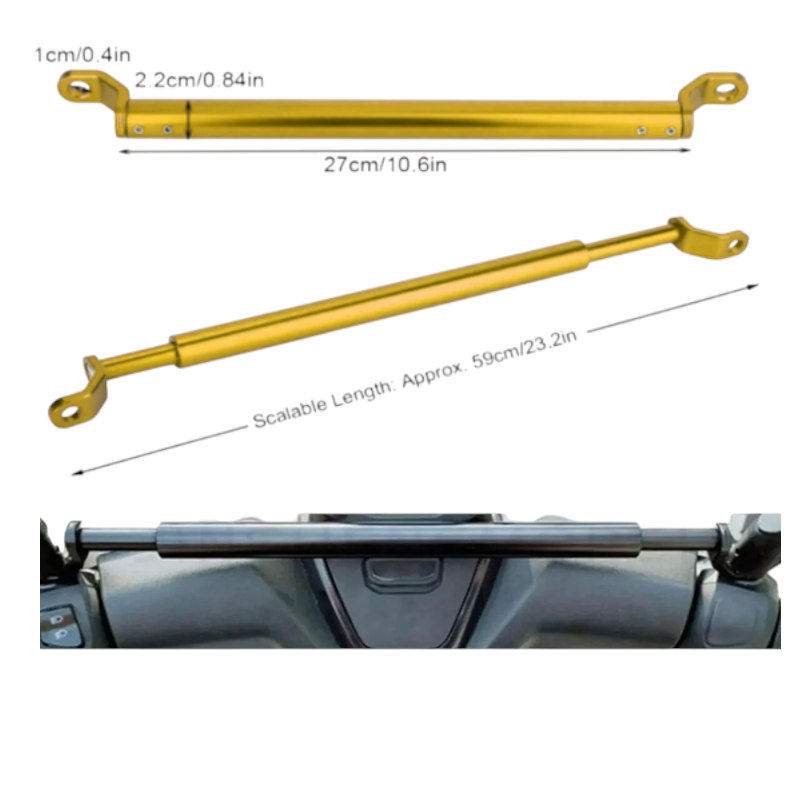 MotobirMotobir Motosiklet Gidon Barı Ayarlanabilir GoldSF009483
