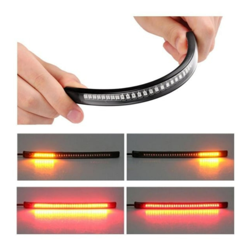 MotobirMotobir Motosiklet Kayarlı Sinyalli Stop Led Fonksiyonlu YapıştırmaSF009490