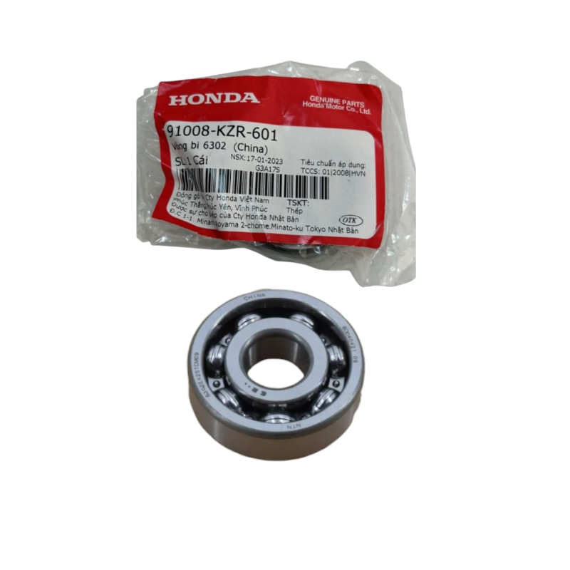 MotobirMotobir Rulman 6302 91008 Orjinal 91008-KZR-601 Honda Pcx 2014-2017SF009623