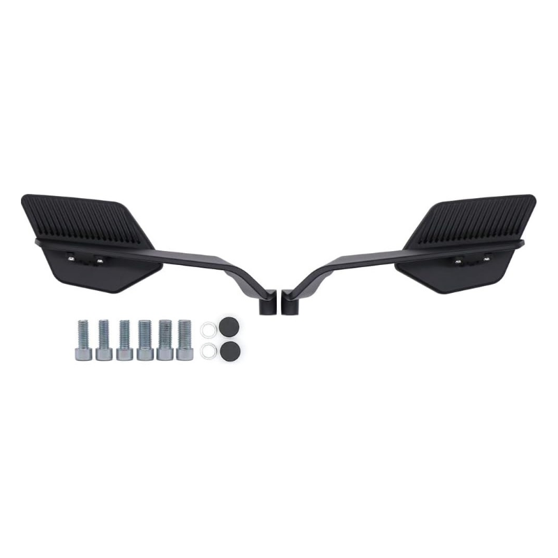 MotobirMotobir Motosiklet Katlanır H2 Yarasa Kanat Gidon Ayna Takımı Aç-Kapat Model Büyük Boy Bukalemun Siyah 8mm 10mmSF010129