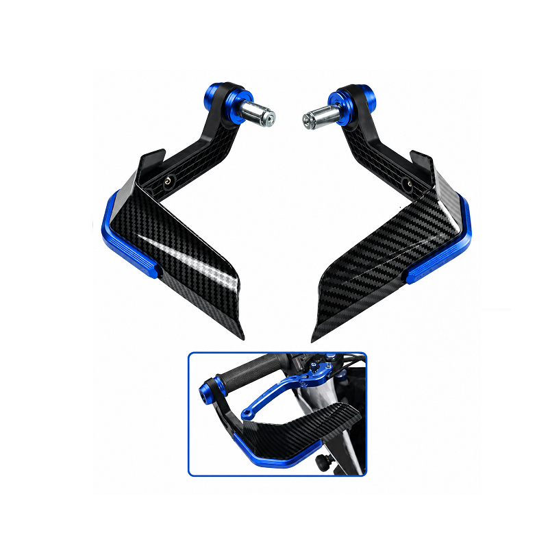 MotobirMotobir Elcik Manet Koruma Rüzgarlıklı Karbon Mavi UniversalSF010131