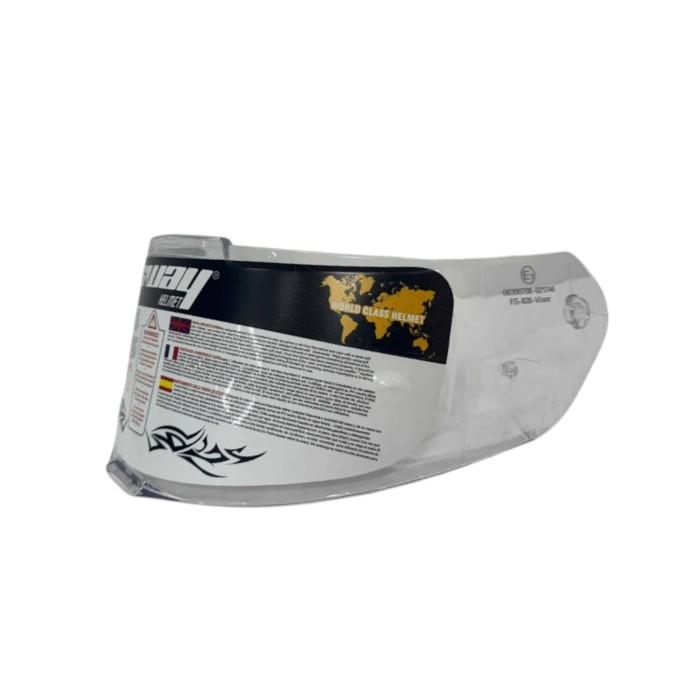SwaySway 820 Kask Camı Şeffaf-BeyazSF005848