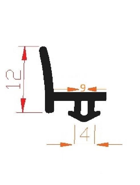 Contacall Alüminyum Yaprak Conta Alüminyum Fitili 10 Metre Siyah