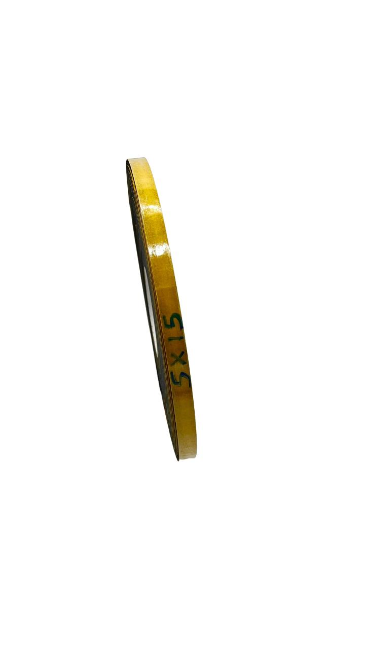 Contacall Endüstriyel EVA 5mm x 15 mm Çift Taraflı Yapışkan Bantlı Yalıtım Süngeri 10 Metre