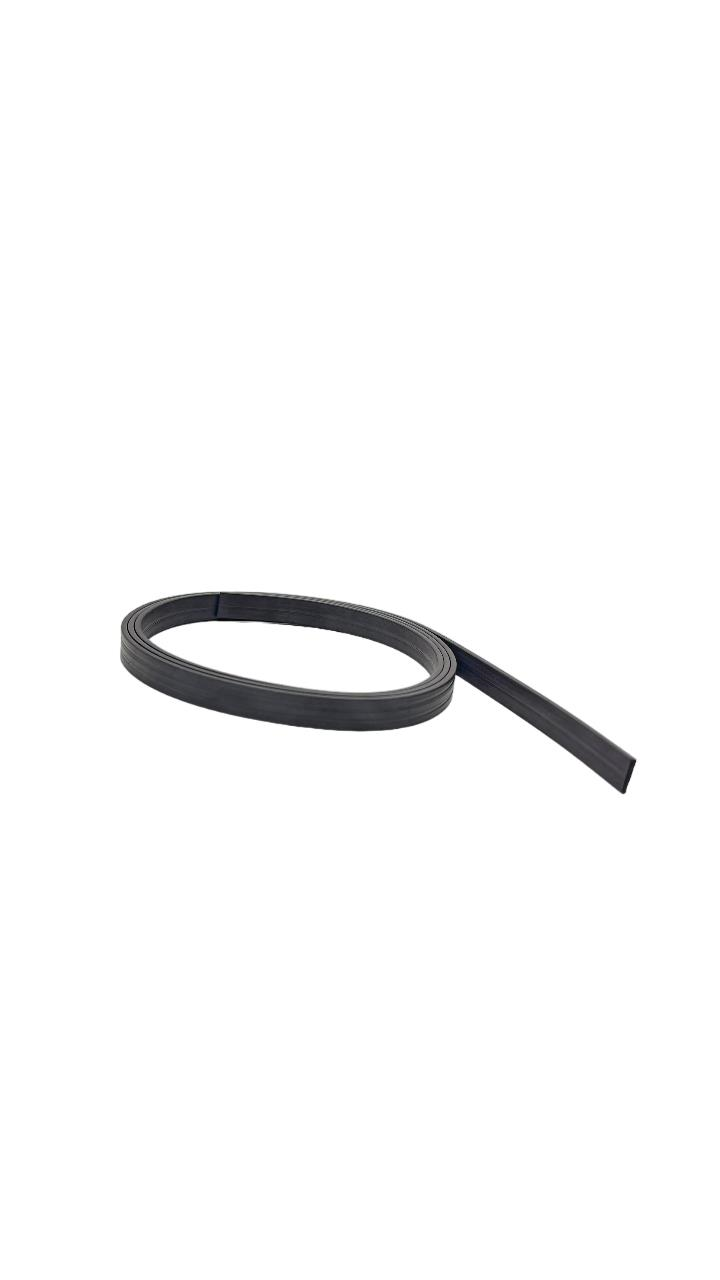 Contacall Naturel Şerit Mıknatıs Magnet Kes Kullan Siyah Genişlik 9 mm Kalınlık 1,8 mm 1 Metre