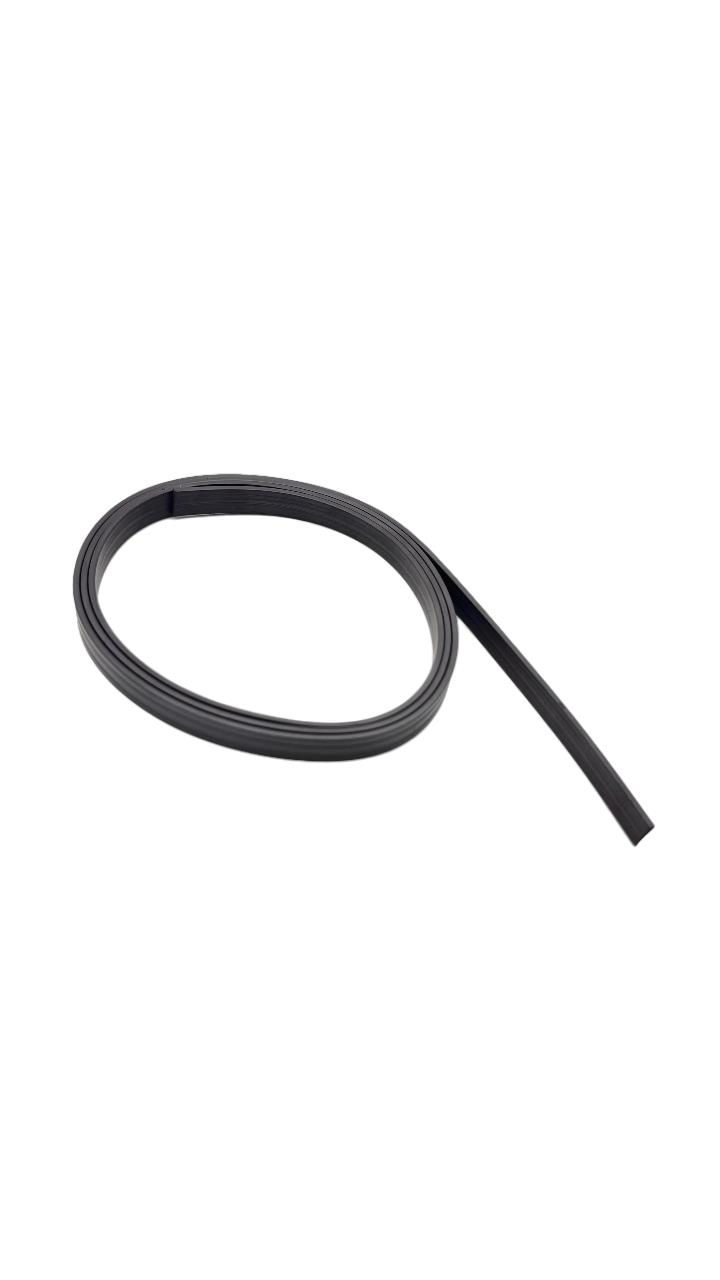 Contacall Naturel Şerit Mıknatıs Magnet Kes Kullan Siyah Genişlik 9 mm Kalınlık 1,8 mm 1 Metre