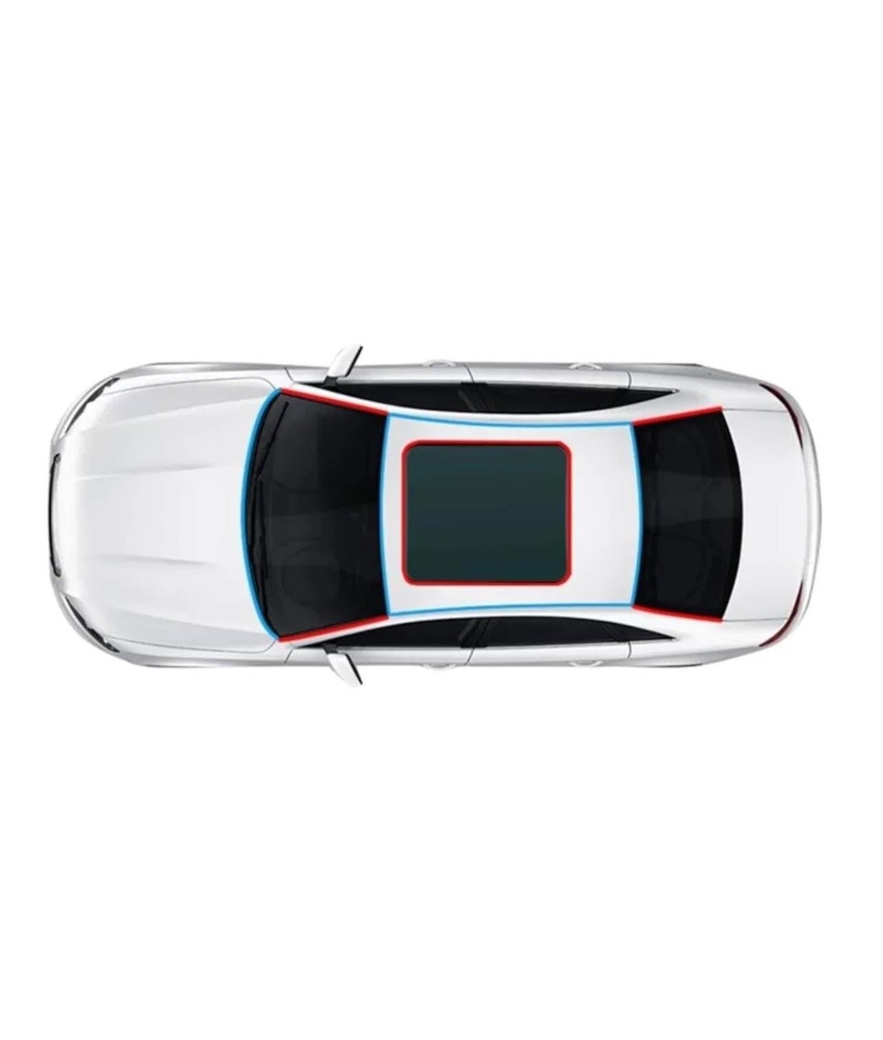 Contacall Üniversal Oto Kenar Fitilleri ön arka Cam Ve Sunroof Fitili 5 Metre