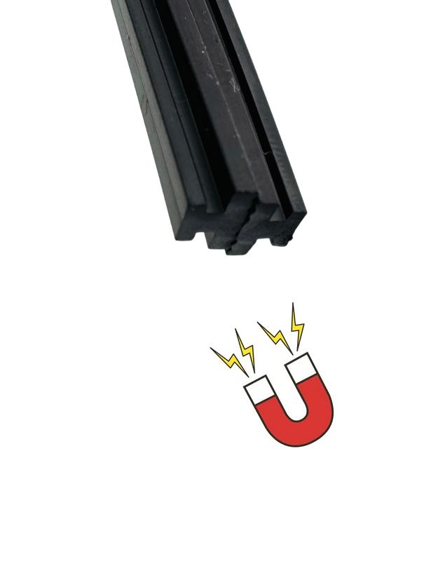 Sineklik Mıknatısı Sineklik Magnet Contası Sineklik Fitili Siyah 2 Metre