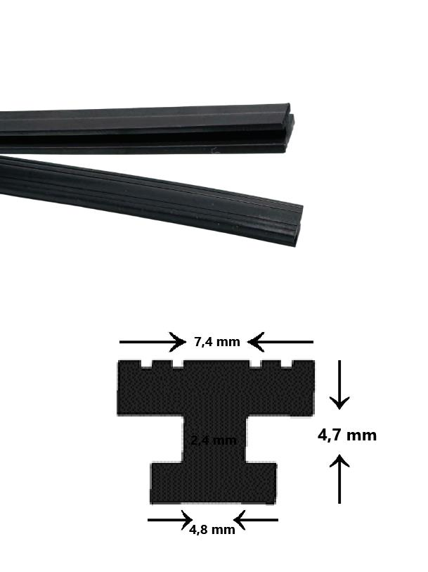 Sineklik Mıknatısı Sineklik Magnet Contası Sineklik Fitili Siyah 2 Metre