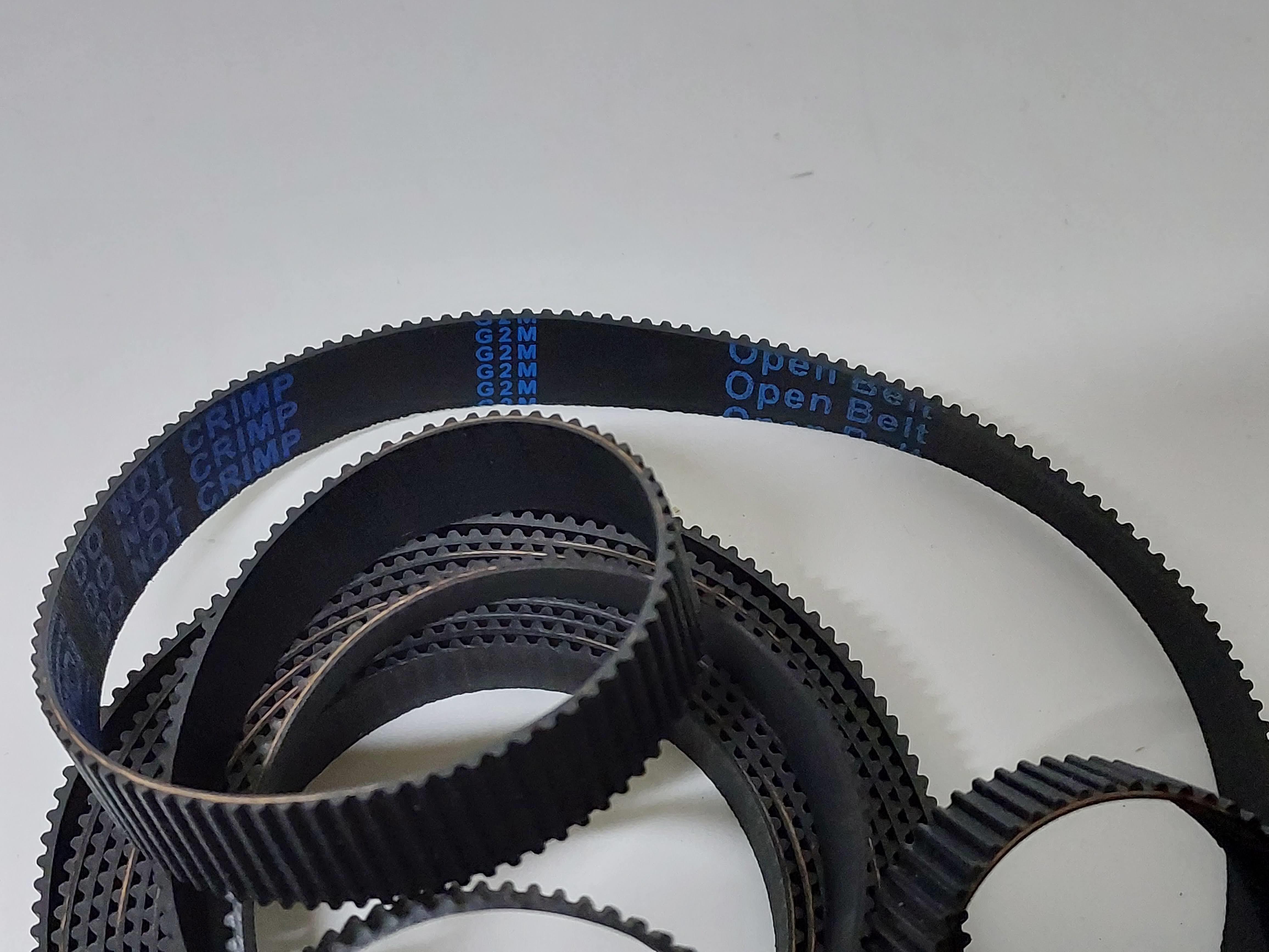 2GT 25MM Açık Uçlu Kauçuk Zaman Kayış