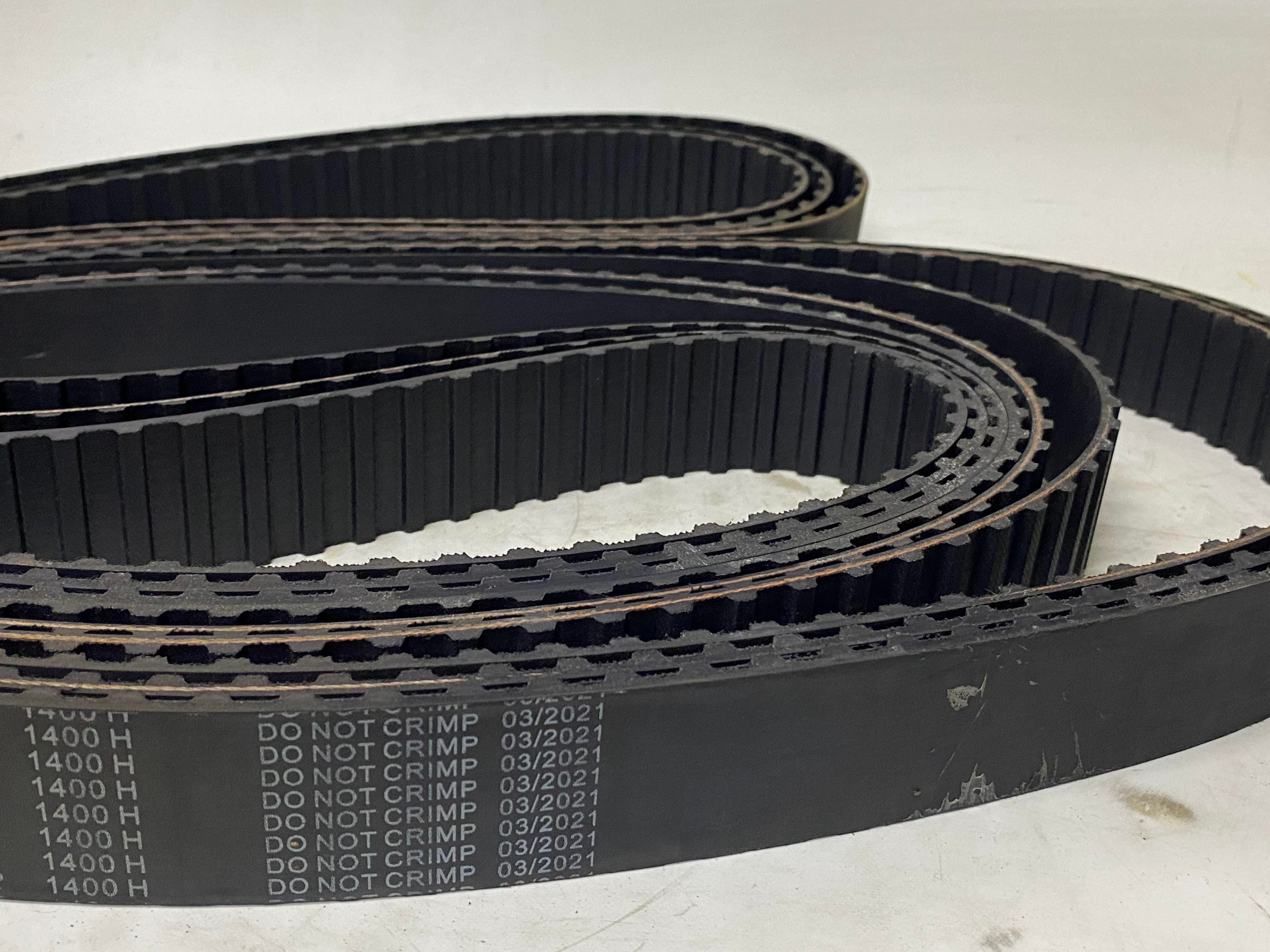 H 1400 38MM Kauçuk Zaman Kayış