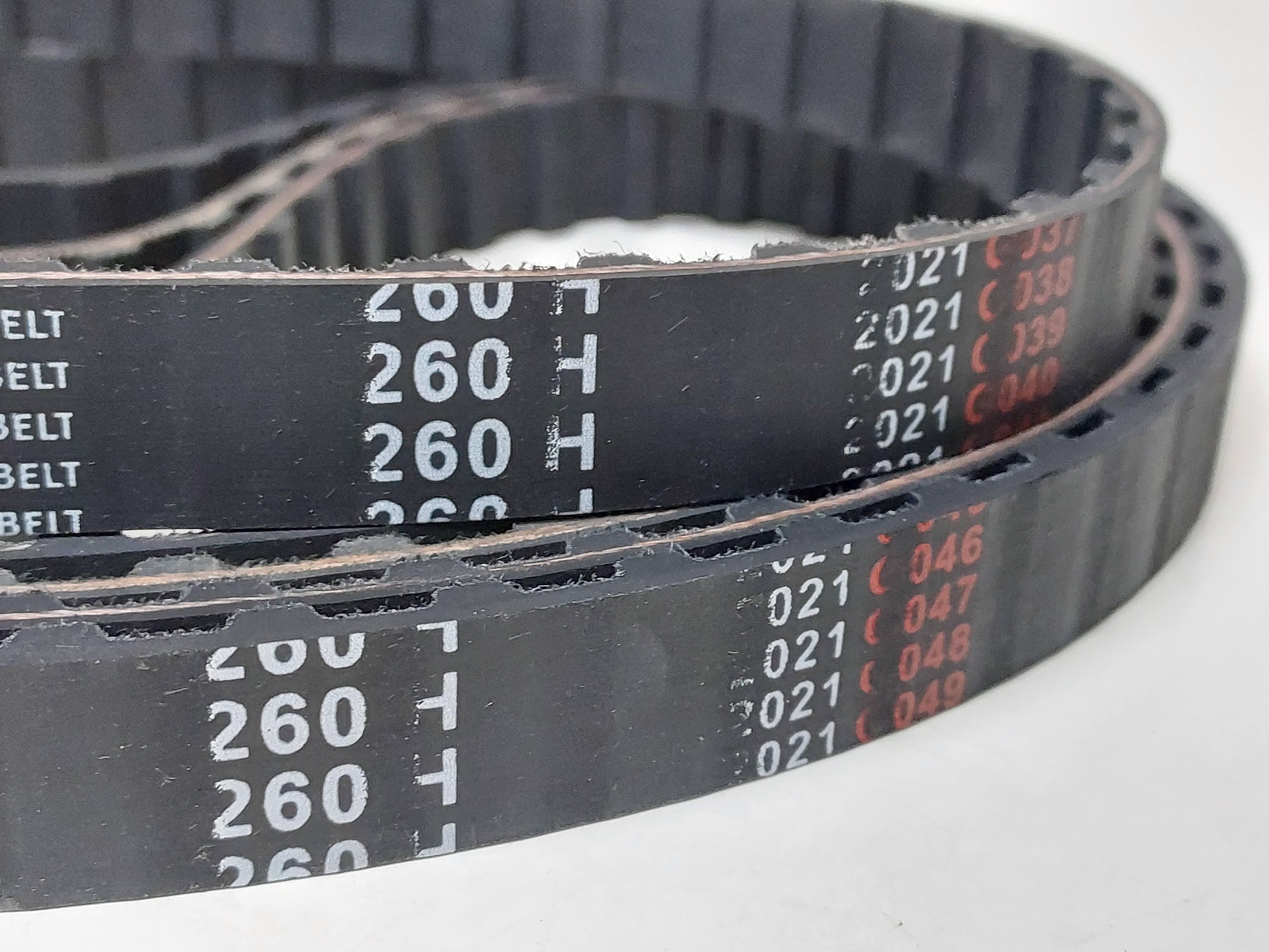 H 260 17MM Kauçuk Zaman Kayış