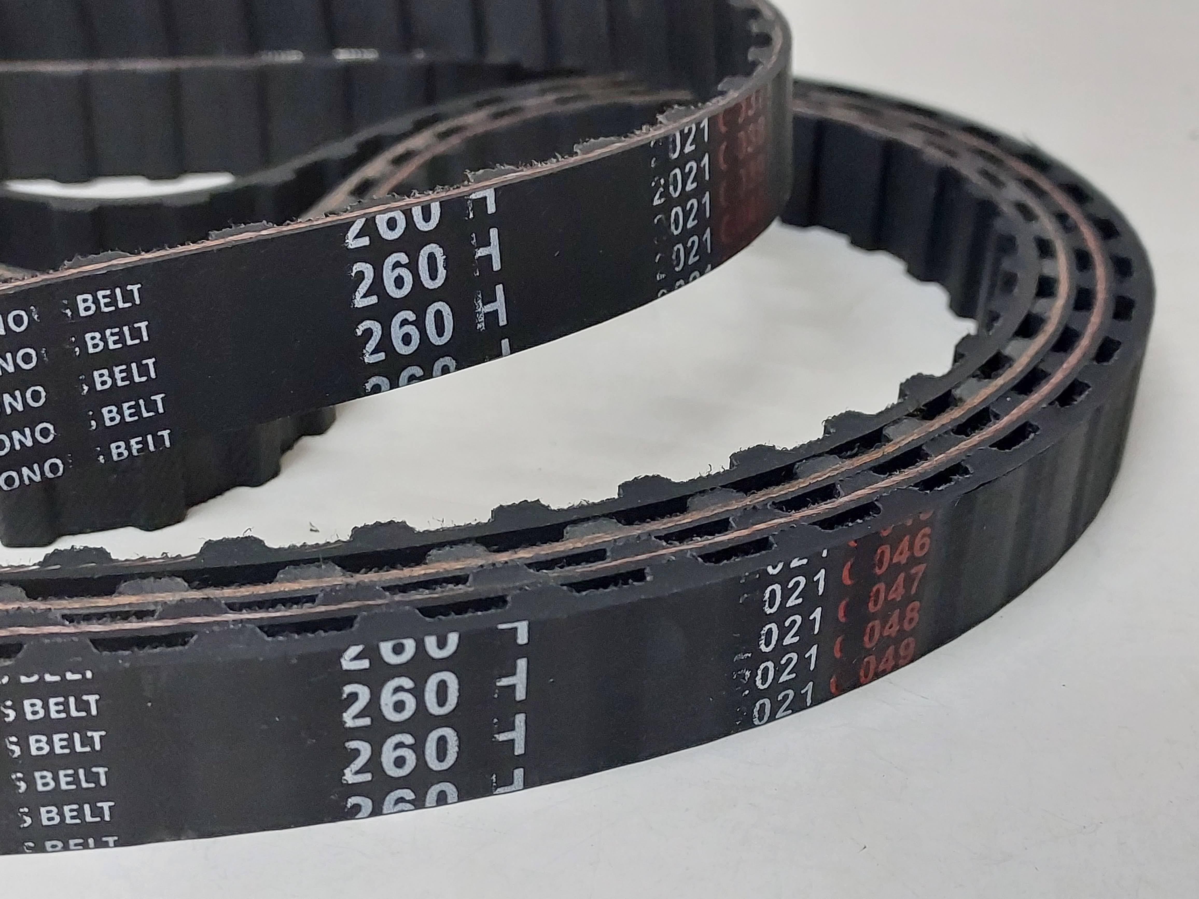H 260 17MM Kauçuk Zaman Kayış