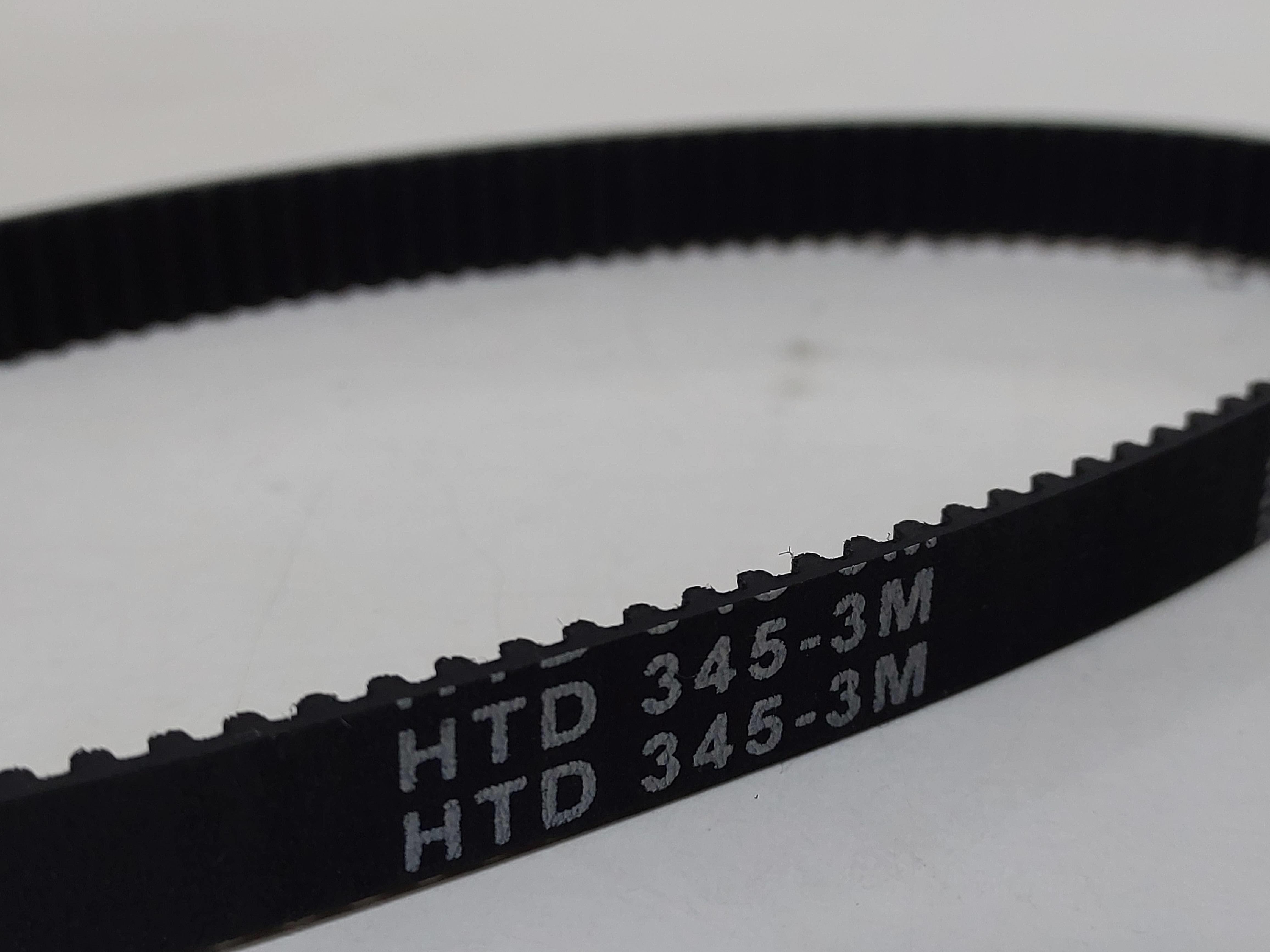 HTD3M 345 10MM Kauçuk Zaman Kayış