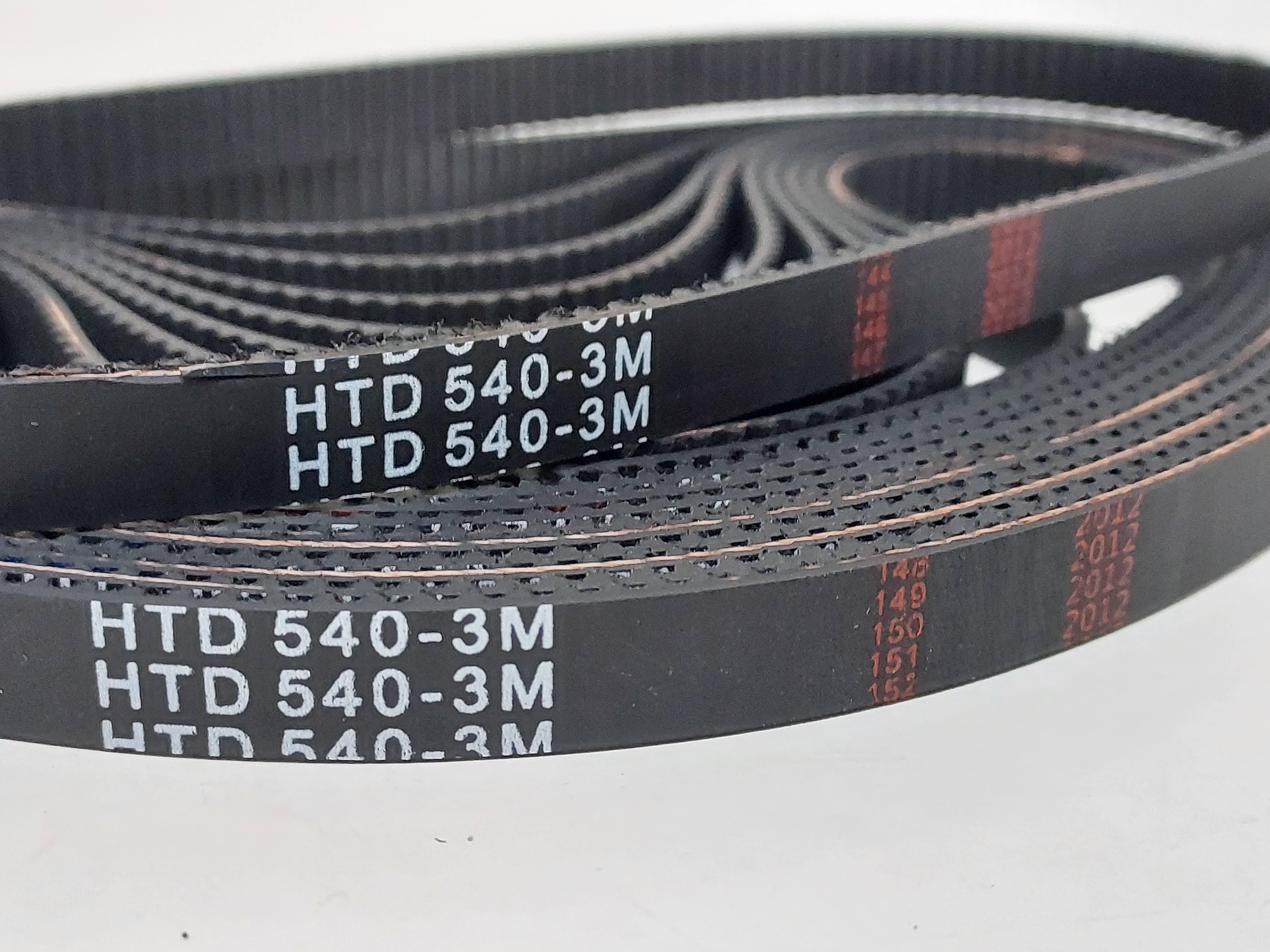 HTD3M 540 10MM Kauçuk Zaman Kayış