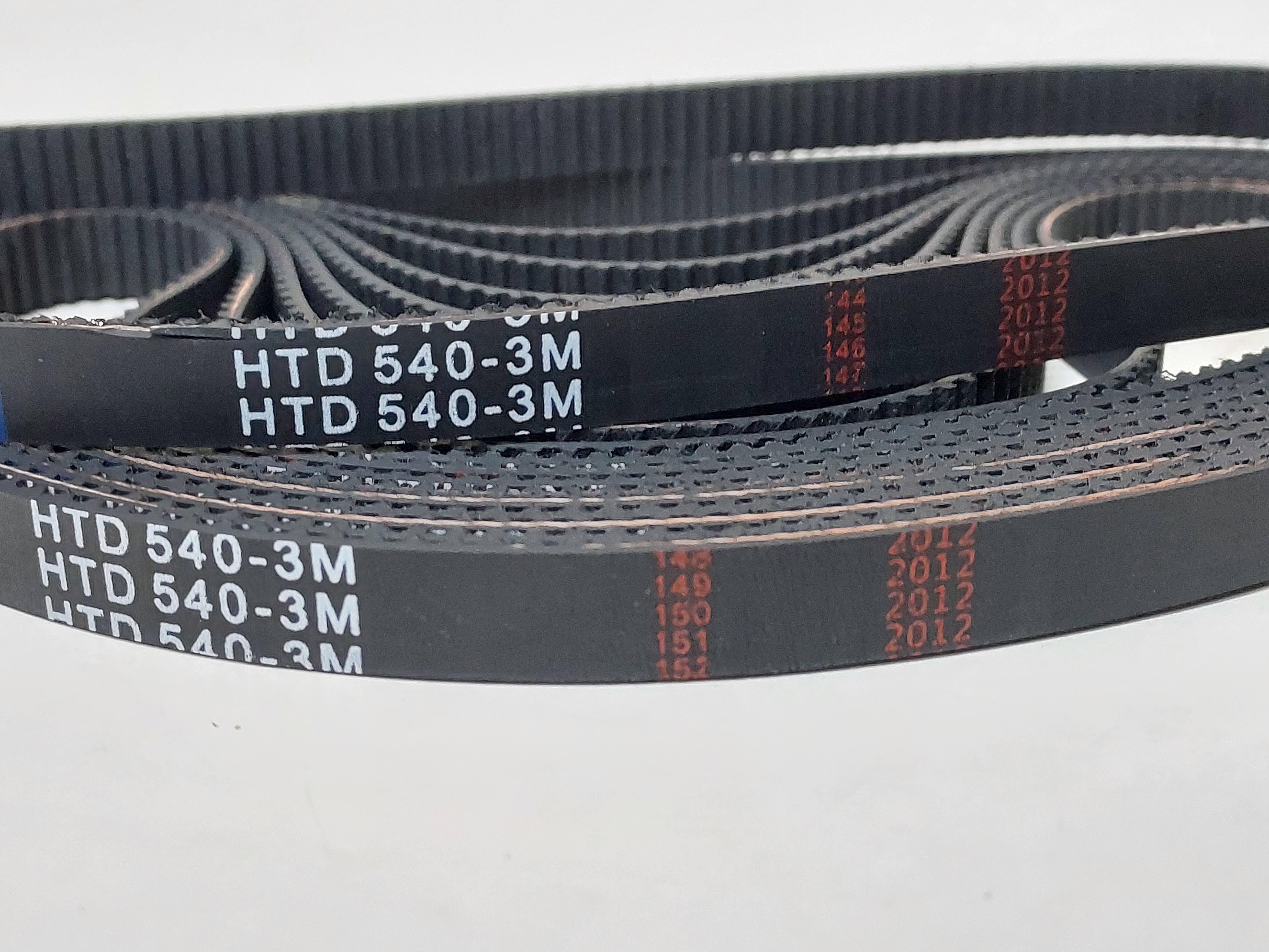 HTD3M 540 10MM Kauçuk Zaman Kayış
