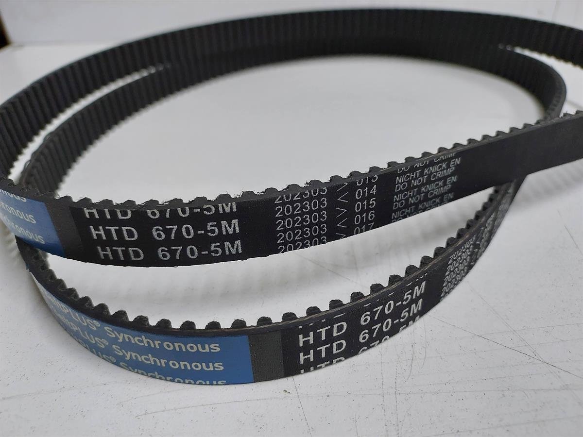 HTD5M 670 15MM KAUÇUK ZAMAN KAYIŞ