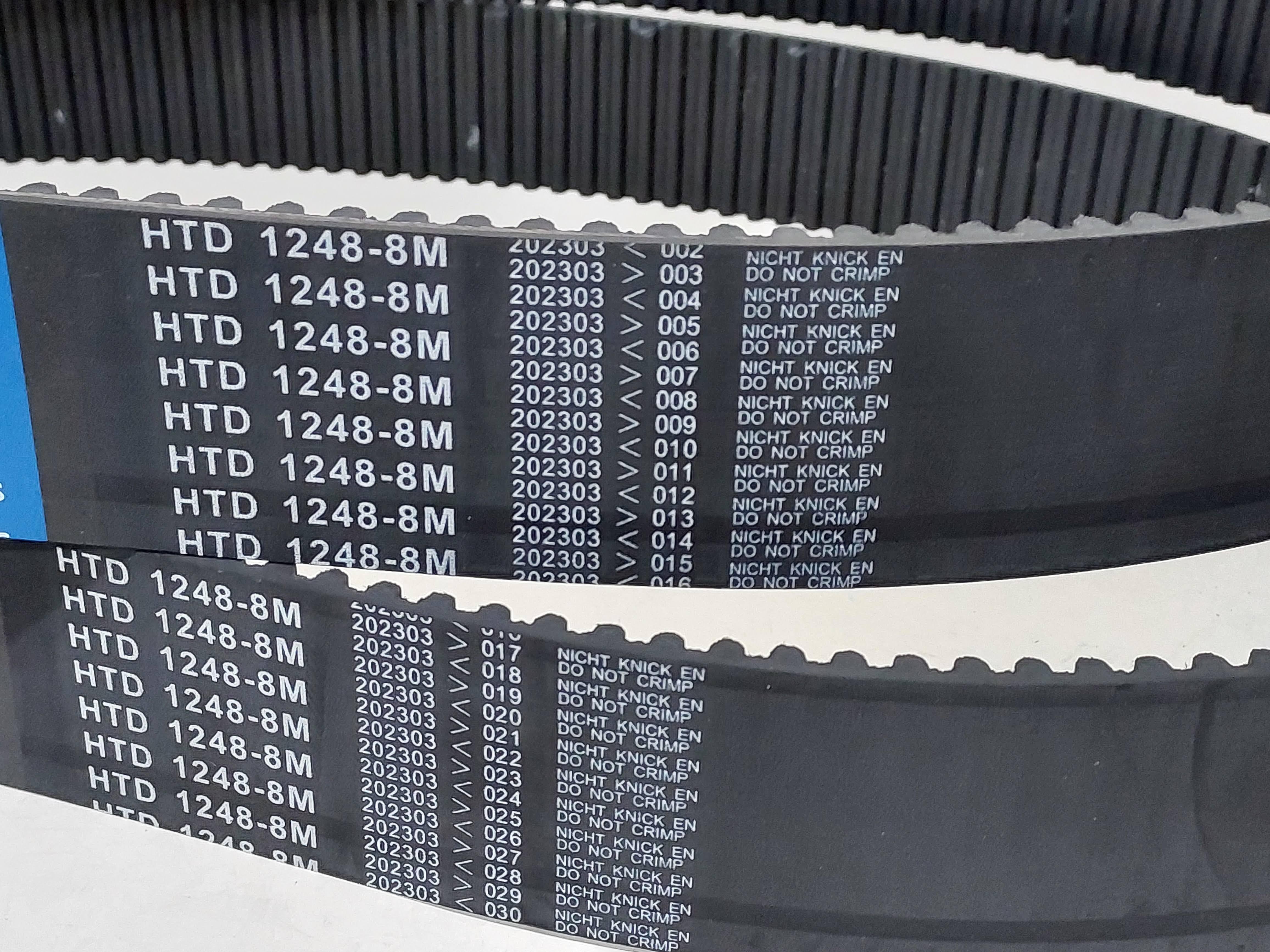 HTD8M 1248 50MM KAUÇUK ZAMAN KAYIŞ
