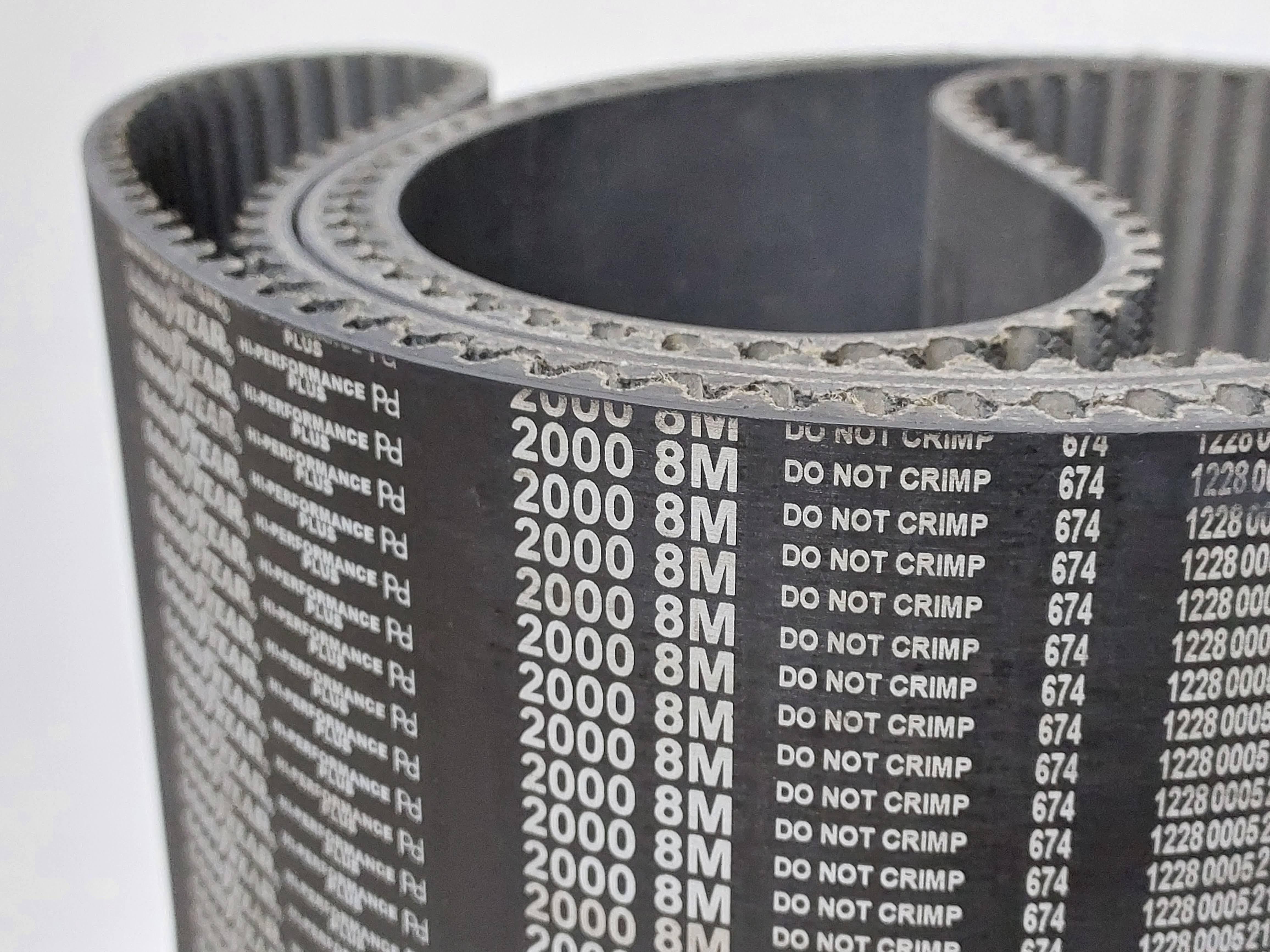 HTD8M 2000 Goodyear Kauçuk Zaman Kayış
