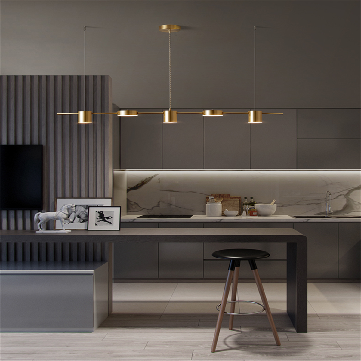 6'LI SPOT LED LAMBA,SARKIT AVİZE,MODERN AYDINLATMA,DEKORATİF IŞIK