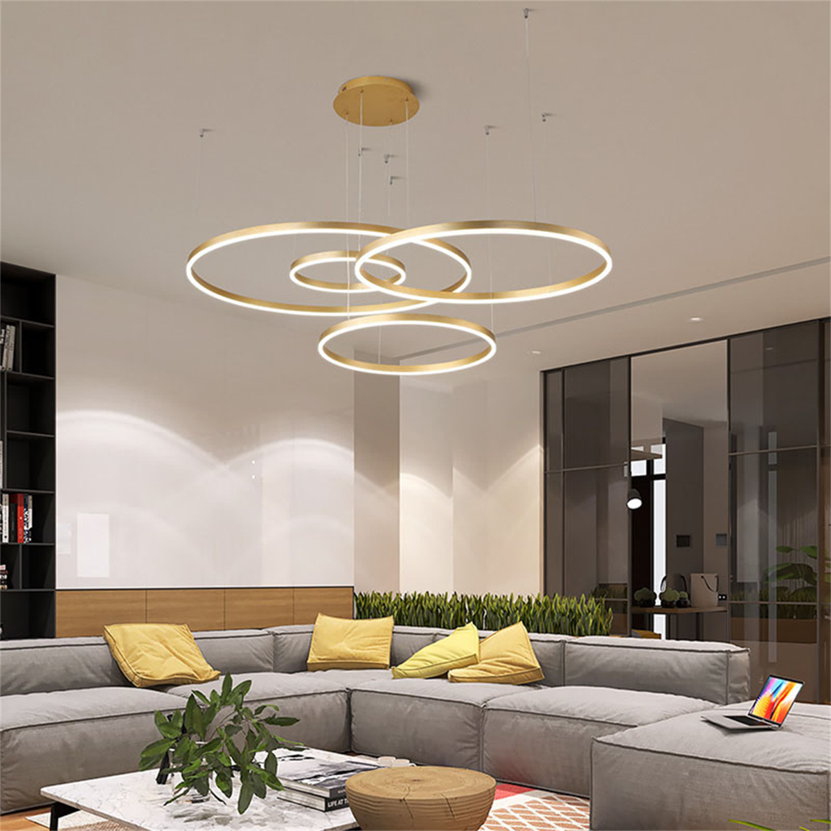 ÇEMBER(Ø40,60,80,100CM) LED LAMBA,YUVARLAK SARKIT AVİZE,MODERN AYDINLATMA,DEKORATİF IŞIK