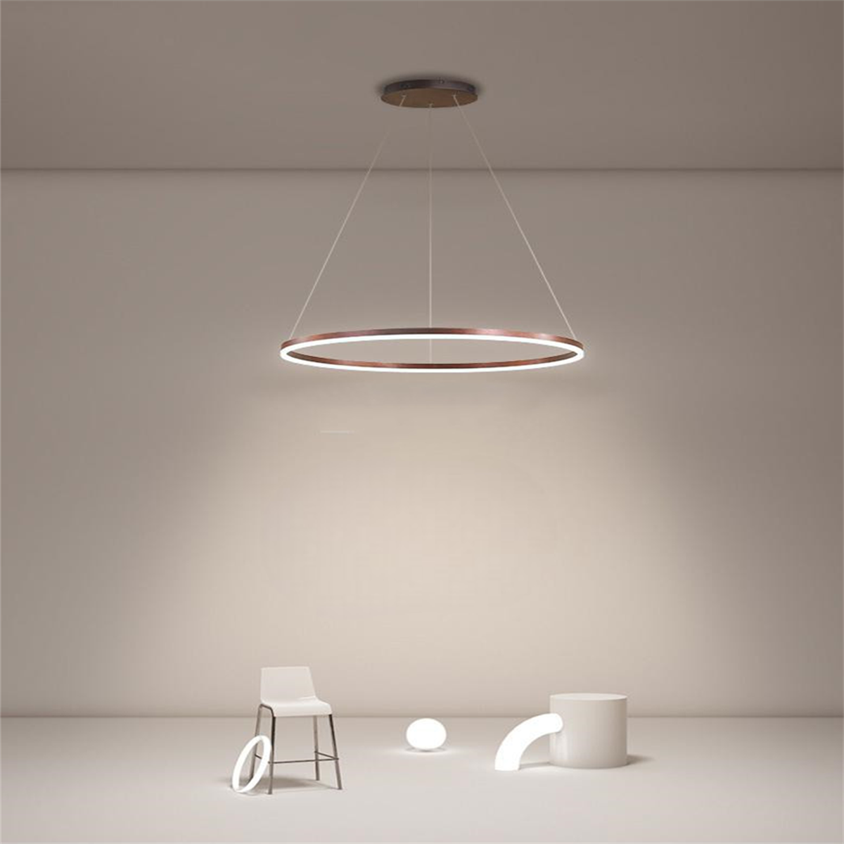 ÇEMBER(Ø40CM) LED LAMBA,YUVARLAK SARKIT AVİZE,MODERN AYDINLATMA,DEKORATİF IŞIK